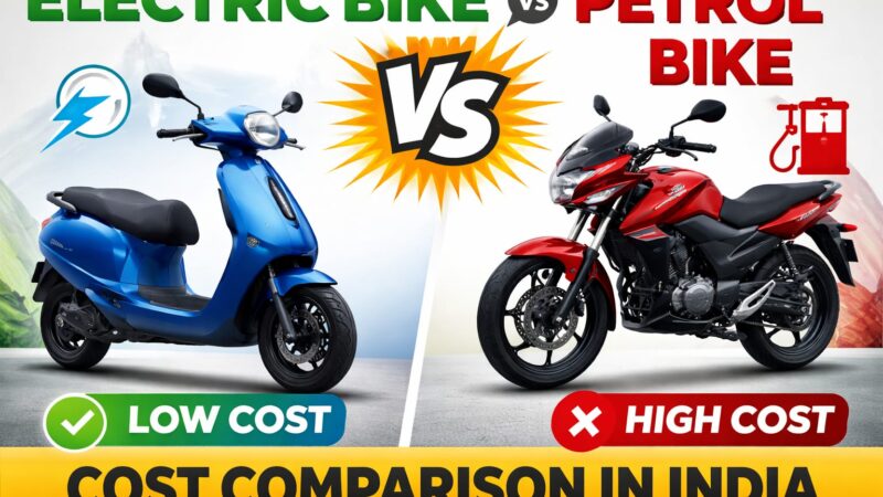 Electric Bike vs Petrol Bike Cost Comparison