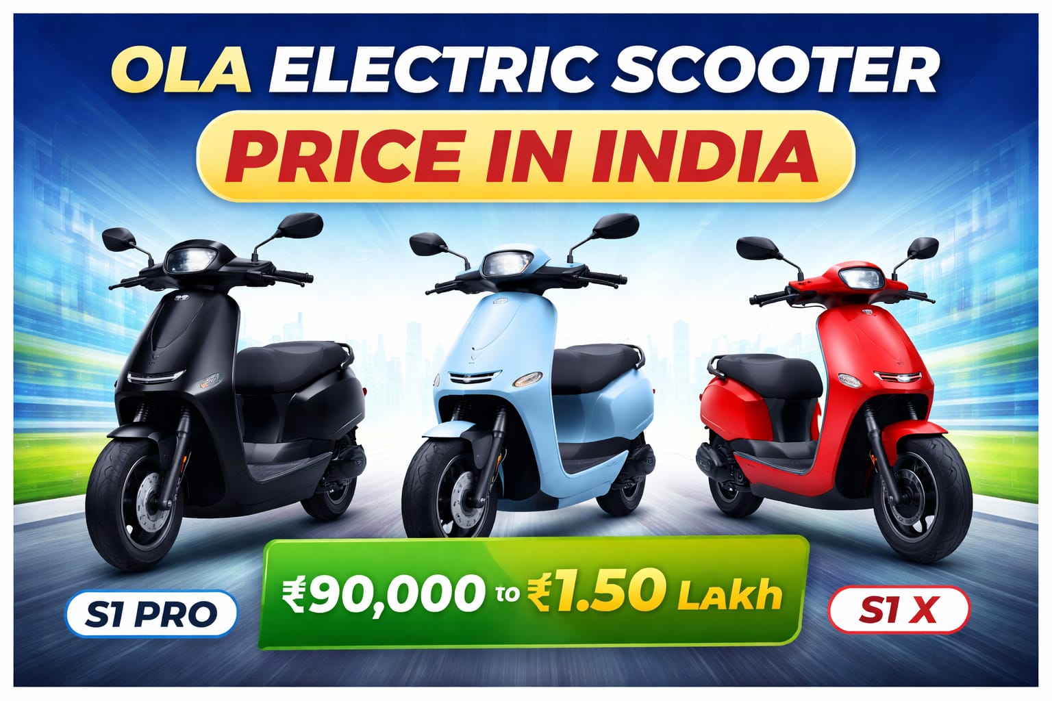 Read more about the article Ola Electric Scooter Price in India (All Models 2026)