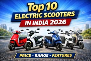 Read more about the article Top 10 Electric Scooters in India 2026-Price ,Range & Features
