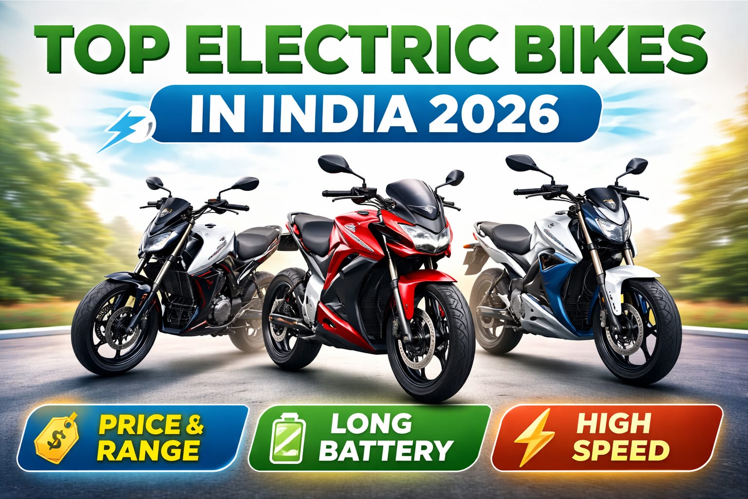 Read more about the article Top Electric Bikes in India 2026 Comparison Brand Wise