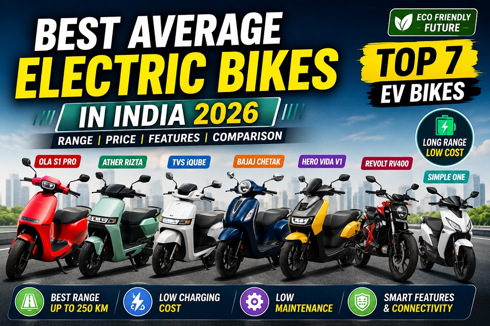You are currently viewing Best Average Electric Bikes in India 2026
